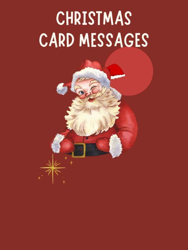 Special Merry Christmas Messages for 2022 to Write in a Card