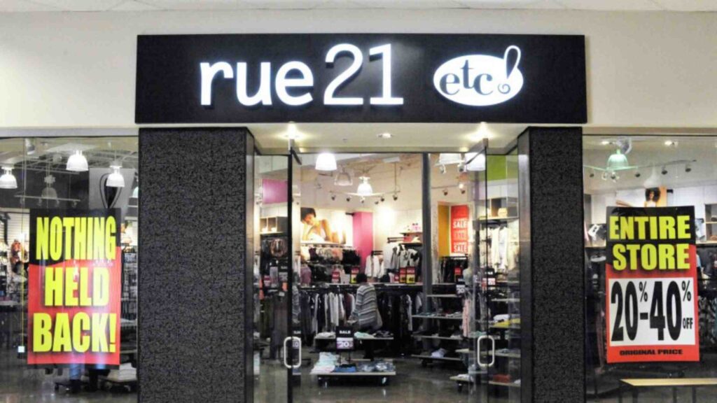Rue21 Stores Closing 