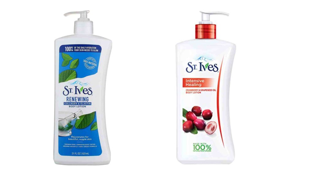 ST Ives lotion discontinued
