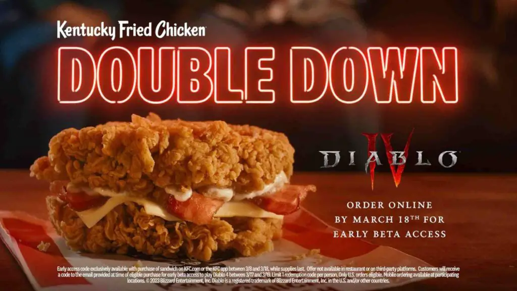 Diablo 4 KFC double down