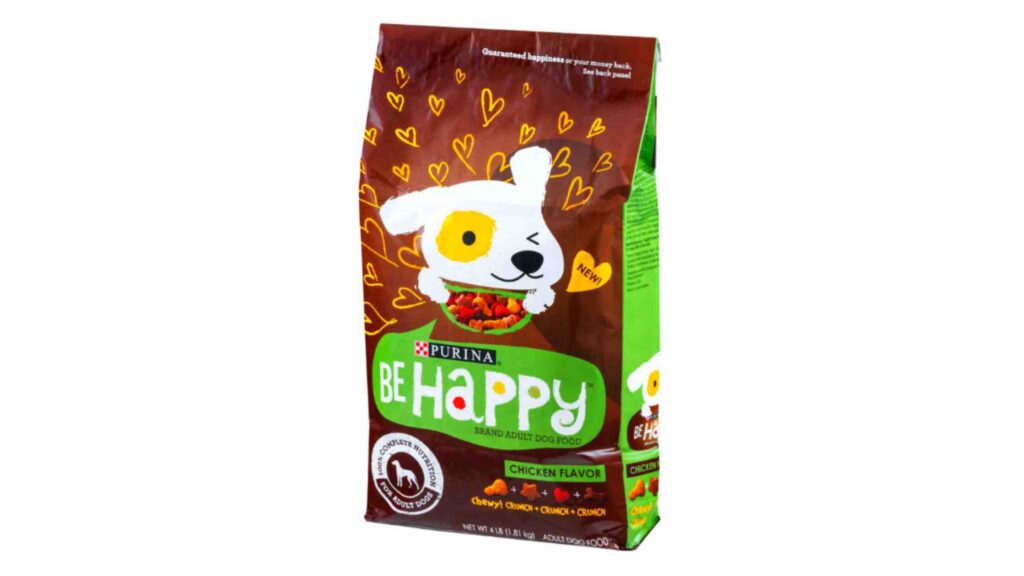 Purina Be Happy dog food discontinued