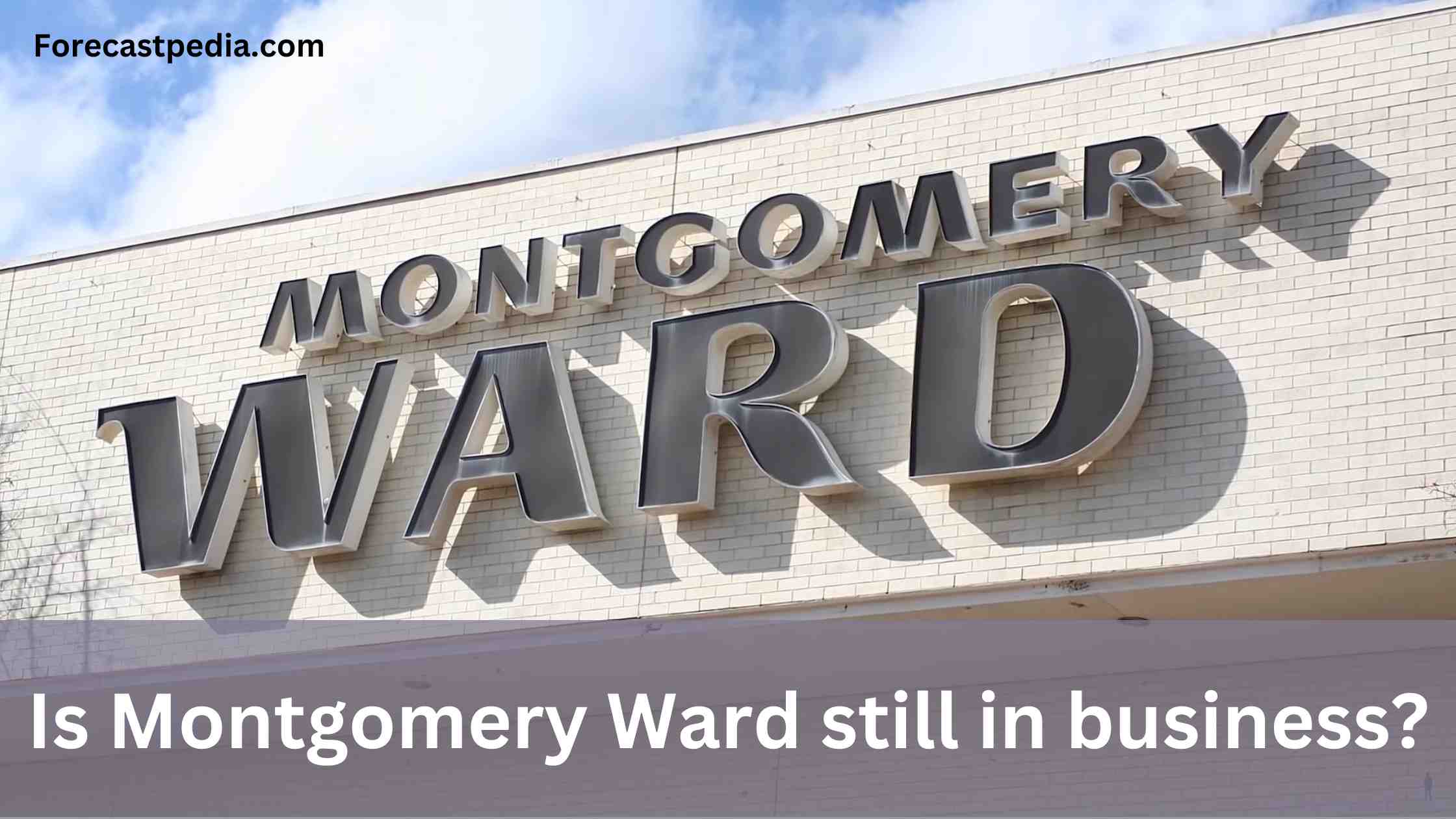 Is Montgomery Ward still in business